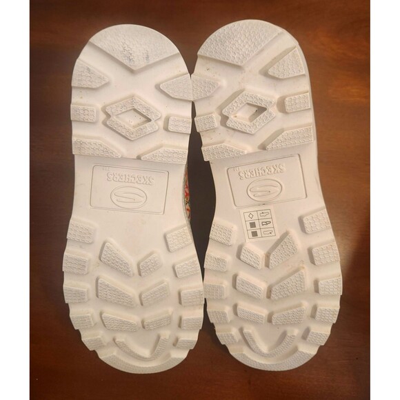 Skechers X James Goldcrown Women White Roadies Heart Sneakers SN 155505 Size 9.5 - Picture 8 of 10